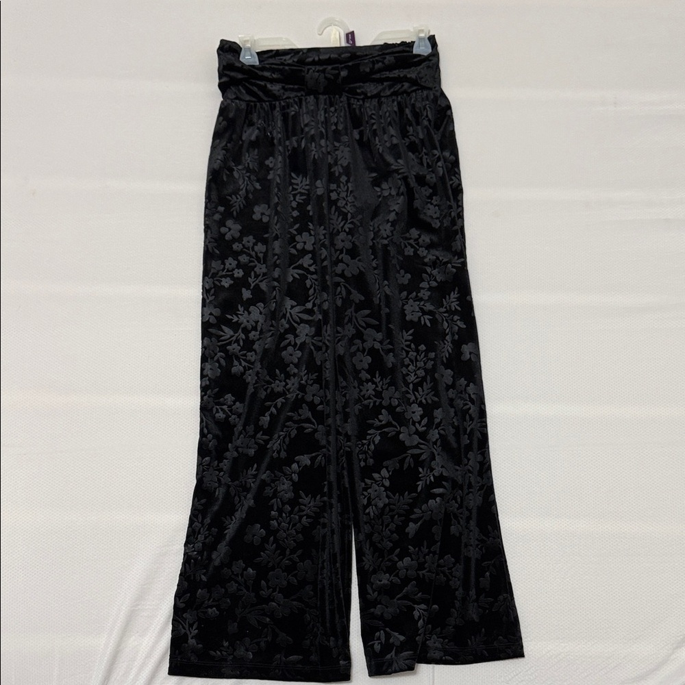 Matilda Jane Black Floral Formal Pants
